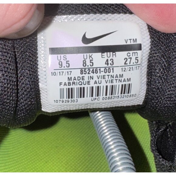 Nike Air Max Sequent 2 Mens Athletic Running Shoes Size 9.5 Black Gray main image 4